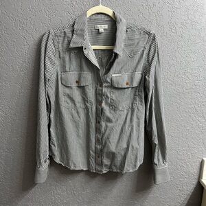 Calvin Klein Jeans Monochrome Striped Shirt